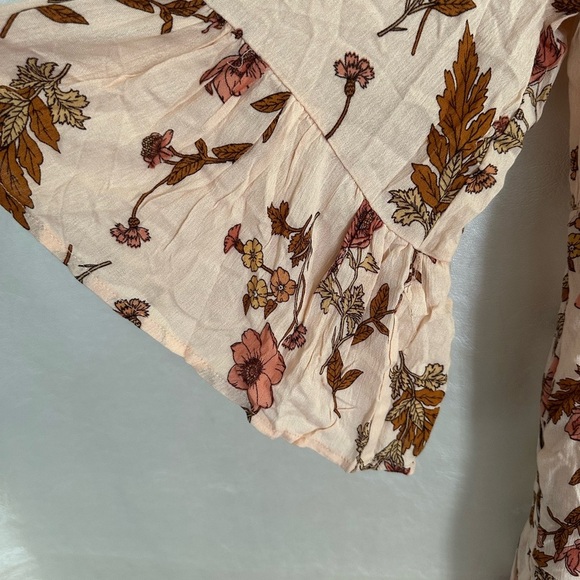 Mittoshop Pink and Orange Ruffled Tiered Sundress - Picture 2 of 12